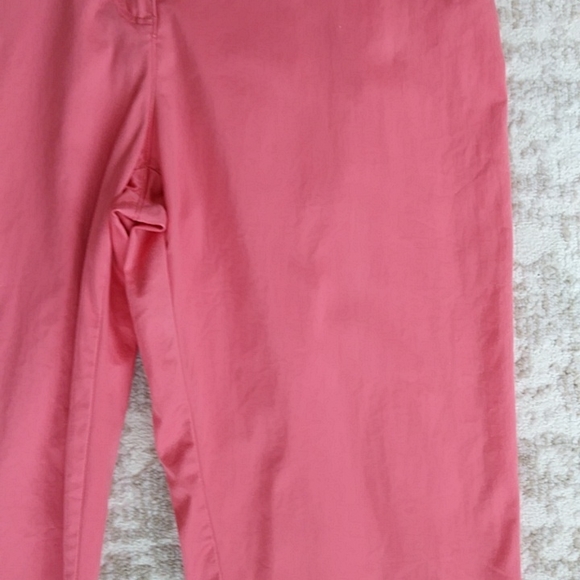 Brielle Blvd. Embellsihed Capri Pants 14P Pink Orange - Picture 13 of 16